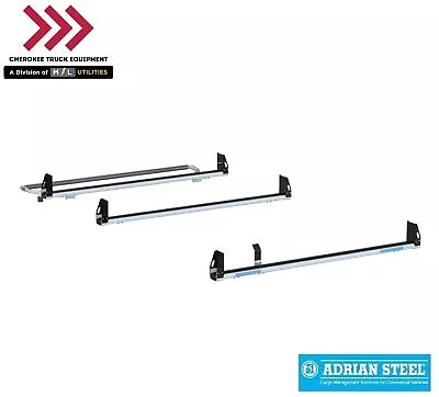 Adrian Steel 3B6RRSPRW 3-Bar W/ 6  Uprights (6) & Rear Roller White Low • $1206.95