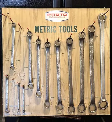 Vintage Proto Double Box End Metric Wrench Set 12 Pc 6mm-36mm • $199.99