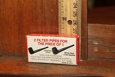 Vintage Package Medico Pipe Filters  • $4