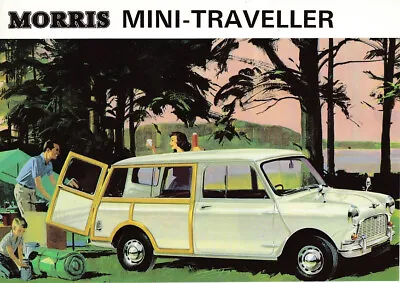 Morris Mini-Traveller - Merely Motoring UK Issue - CLASSICS - 19 • $2.99