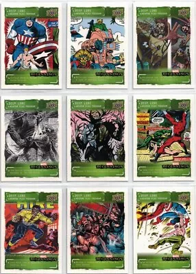 Marvel Beginnings 2022: Complete Deep Lore Weapon Plus Program Set (18) • $15