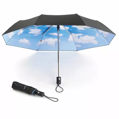 MoMA Sky Umbrella Automatic Collapsible • $75