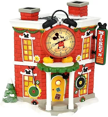 Mickey's Alarm Clock Shop Department 56 Disney Village 4057261 Building Store Z  • $89.99