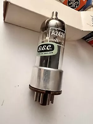 1 X A2426 GEC / MARCONI Metal Base NOS Beam Power Tube MUSEUM QUALITY • $60