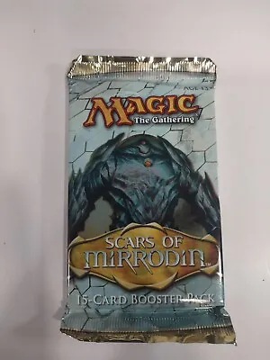 MTG BOOSTER PACK  X1 Brand New Factory Sealed  SCARS OF MIRRODIN English  • $19.98