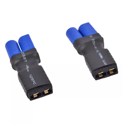 2 Pcs For Racing Traxxas Female To EC5 Male Wireless Adapter 2019 US • $7.29