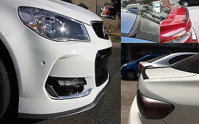 CarbonFiberLok Front Bumper Lid & Rear Boot Spoiler Lip For Holden Grange Monaro • $49.95