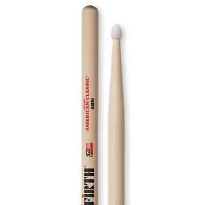 Vic Firth Classic 5B Nylon Tip Drum Sticks VF5BN • $29.95