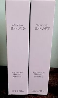 Mary Kay Timewise Replenishing Serum C + E- Lot Of 2- NIB- 1.5 Fl Oz. • $84.95