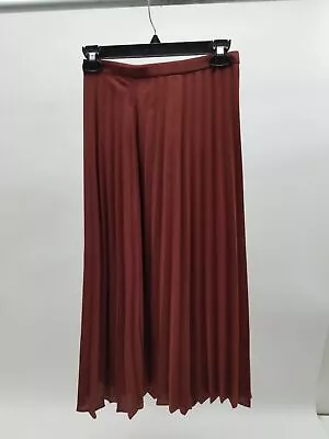 Women's J.CREW Orange Long Skirt 2 • $14.99
