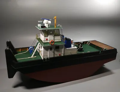 Hobby Springer Pusher Tug Scale 1/35 Wooden Model Ship Kits Boat Kit DIY • $340