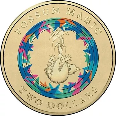 2017 $2 Possum Magic Sad & Invisible Hush Australian Two Dollar Coin Queen Circ  • $7.61