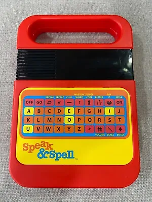 Vintage Speak & Spell Electronic Spelling Game Tested And Works 80's • $27.99