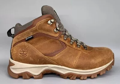 Timberland MT. MADDSEN Mens Size 11.5 Brown Waterproof Leather Hiker Boots New • $104.95