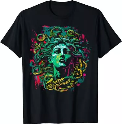 NEW LIMITED Medusa Greek Mythology Snake Hair T-Shirt Size S-5XL • $16.99
