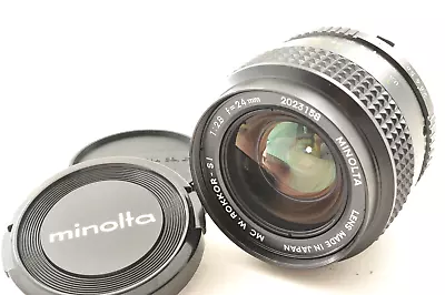 MINOLTA MC W.ROKKOR-Si 24mm F2.8 Wide Angle MF Lens From Japan 3042 • $199.99