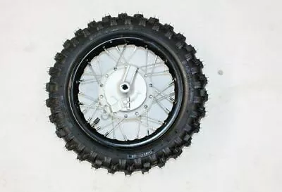 12MM Axle 2.50-10 10'' Inch Rear Back  Drum Brake Wheel Rim Tyre Tire Pit Bike • £47