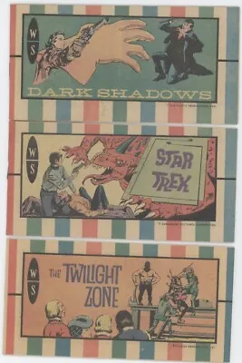 Western Publishing Dan Curtis Giveaway Set Of 9 Star Trek Turok Twilight Zone • $54.99