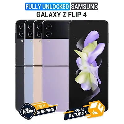 New* Samsung Galaxy Z Flip4 5g Factory Unlocked Sm-f721u1 - All Colors & Memory • $339.99