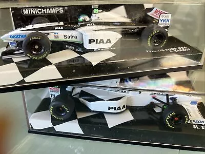 MINICHAMPS F1 Tyrrell Ford 025/26 Takagi/Salo 1:43 Diecast Model Race Cars • $79.95