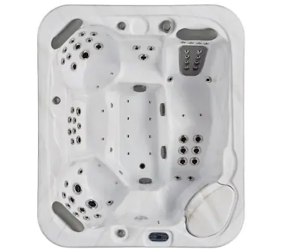 Hot Tub Spa 4 5 Person Lounger Pool 68 Power Jets LED Whirlpool Outdoor Indoor • $7990