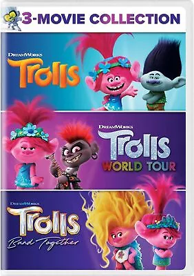 Trolls 3-movie Collection DVD  NEW • $26.74