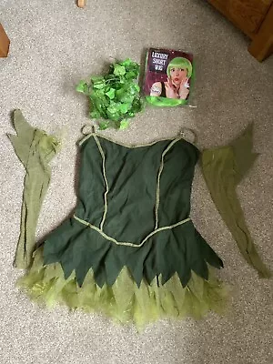 £12 • Buy Ladies Poison Ivy Fancy Dress Costume UK 6-8 Halloween Batman Villains