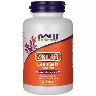 NOW Foods 7-Keto Leangels 100 Mg 120 Sgels • $47.49