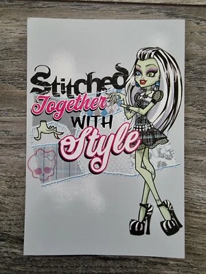 £1.75 • Buy Monster High By Panini 2011 Mattel Inc. Card 93 Gloss Photo - Frankie