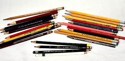 Vintage Pencil Lot Of 24 Stabilo Eberhard Oriole Eagle Excelsior Mirado Faust ++ • $15