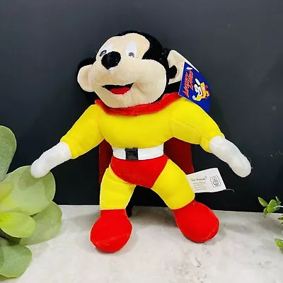 Mighty Mouse 2004 Toy Network Plush Stuffed Animal Toy W/ Tag 9.5  • $16.55