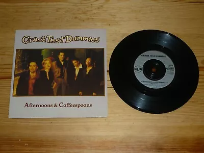 Crash Test Dummies Afternoons And Coffeespoons 7  Inch Single Vinyl Record 45 Nm • £6.99