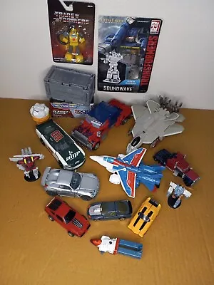 Transformers Action Figures & Collectables Bundle VINTAGE! To NOW! 16pc MIXTURE! • $19.99