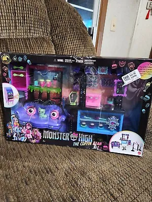 Monster High THE COFFIN BEAN Playset G3 Coffee Street Cafe Lounge 2022 Brand New • $71.99