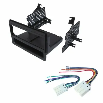 Single Din Car Radio Stereo Dash Install Kit For Select 2005-UP Nissan Frontier • $34.99