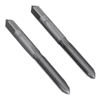 Sealey 2pc M6 X 1mm Tap Set (Taper & Plug) TSM6 • £5.20