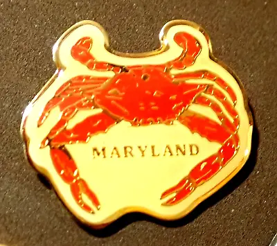 Beautiful Vintage Pin Badge Baltimore Maryland Blue Crab • $6.95