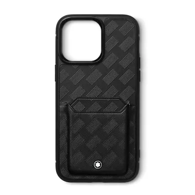 Montblanc Extreme 3.0 Genuine Leather 2CC Hard Cover Case For IPhone 15 Pro Max • $379.99