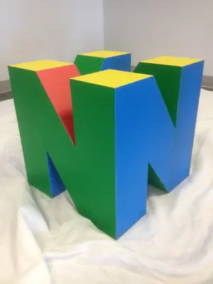 A Nintendo 64 Shaped And Inspired Bottom Base For A Coffee Table That Is Unique • $599.95