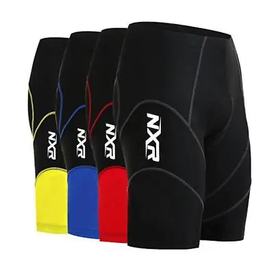 Men's Cycling Cycle Shorts Anti-Bac Cool Max Padded NXR Bicycle Short S To XXXL • $13.55