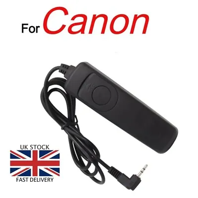 RS-60E3 Remote Shutter Release For Canon EOS 760D 750D 650D 700D 1100D 1200D Etc • £7.90