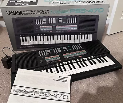 Yamaha Electronic Keyboard Portasound PSS-470  • £39.99