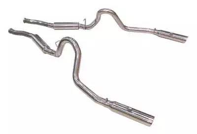 1994-1995 Mustang GT 5.0 Pype Bomb Cat Back Super System 3.5  Resonated Tips • $443.75