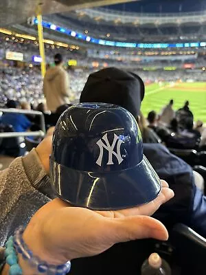 New York Yankees ICE CREAM SUNDAE HELMET New Baseball Mini Snack Party Bowl Cup • $5