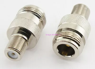 N Female To Type F Female Coax Connector Adapter • $3.95
