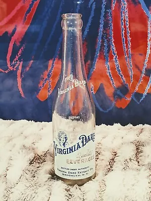 Vintage 1959 Virginia Dare Soda Bottle (Brooklyn N.Y.) • $125