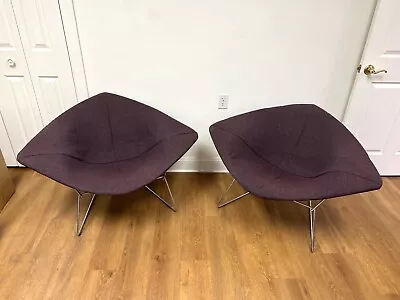 Pair Of Bertoia Large Diamond Chairs Original Knoll • $1500