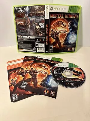 Mortal Kombat (2011) - Microsoft Xbox 360 - Complete W/ Manual - Tested • $23.99