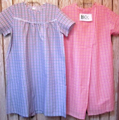 £25.70 • Buy 2 New Ladies Cotton/Poly Hospital Healthcare Gowns  S M L