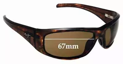 SFx Replacement Sunglass Lenses Fits Maui Jim Dorado MJ259 - 67mm Wide • $44.99